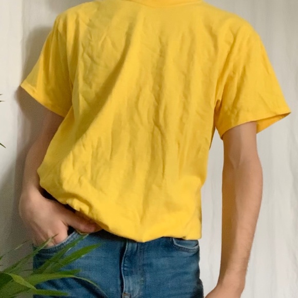 🔥Bright sunshine yellow oversized t-shirt - Picture 2 of 5